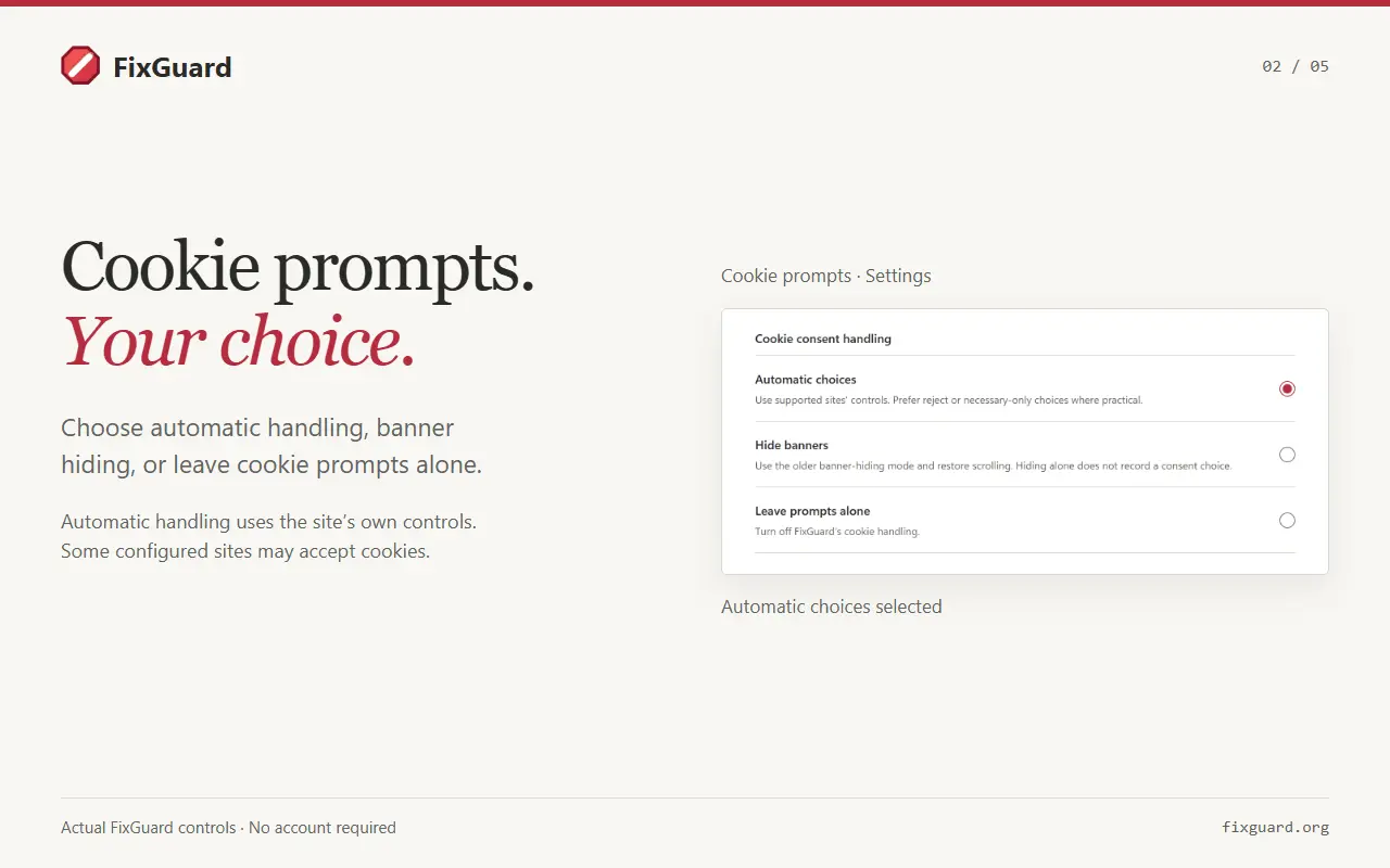 Screenshot 3 of FixGuard