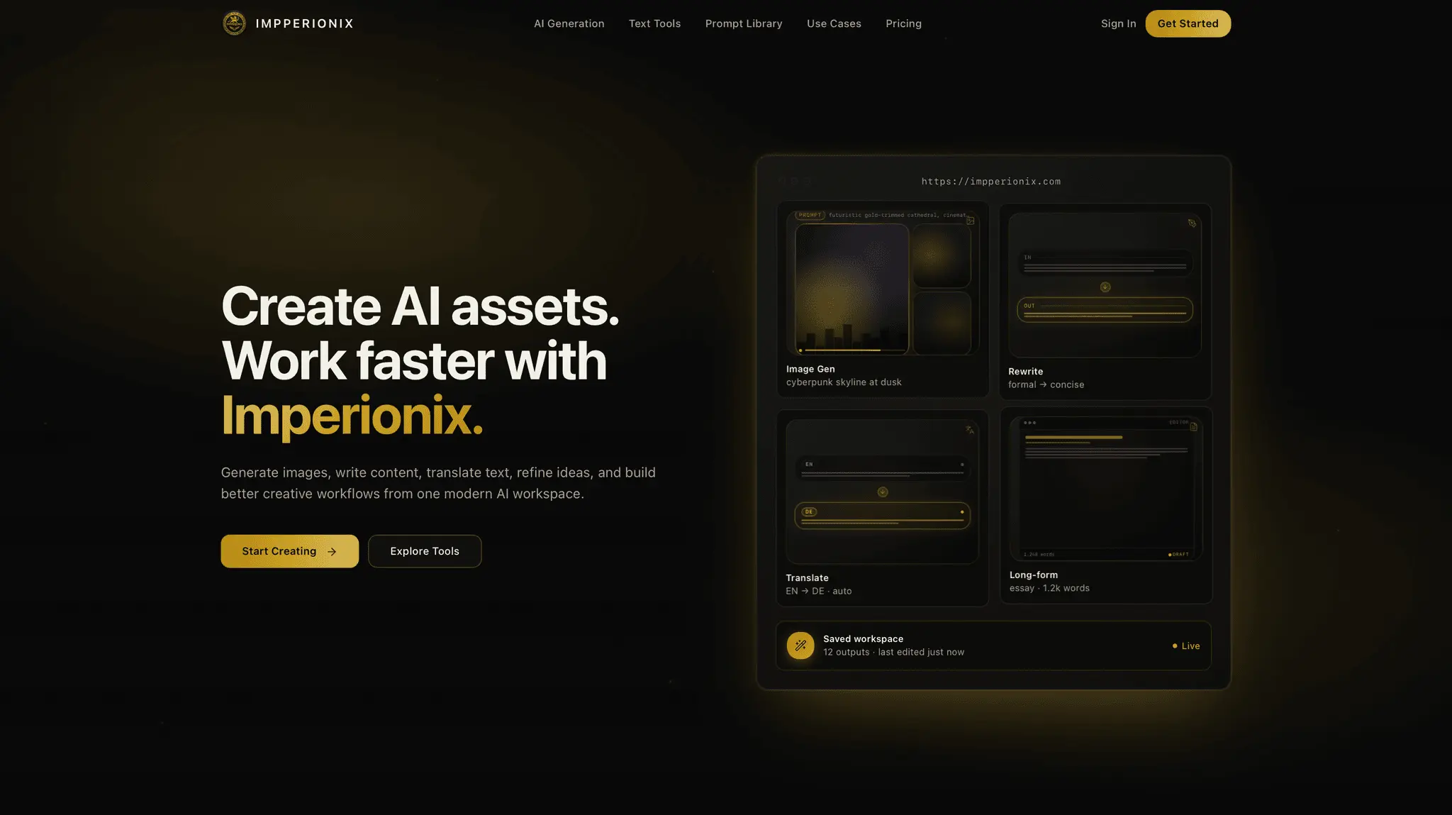 Screenshot 1 of Impperionix