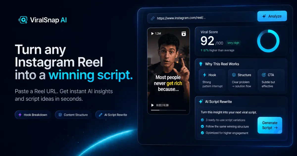 Screenshot 1 of ViralSnap