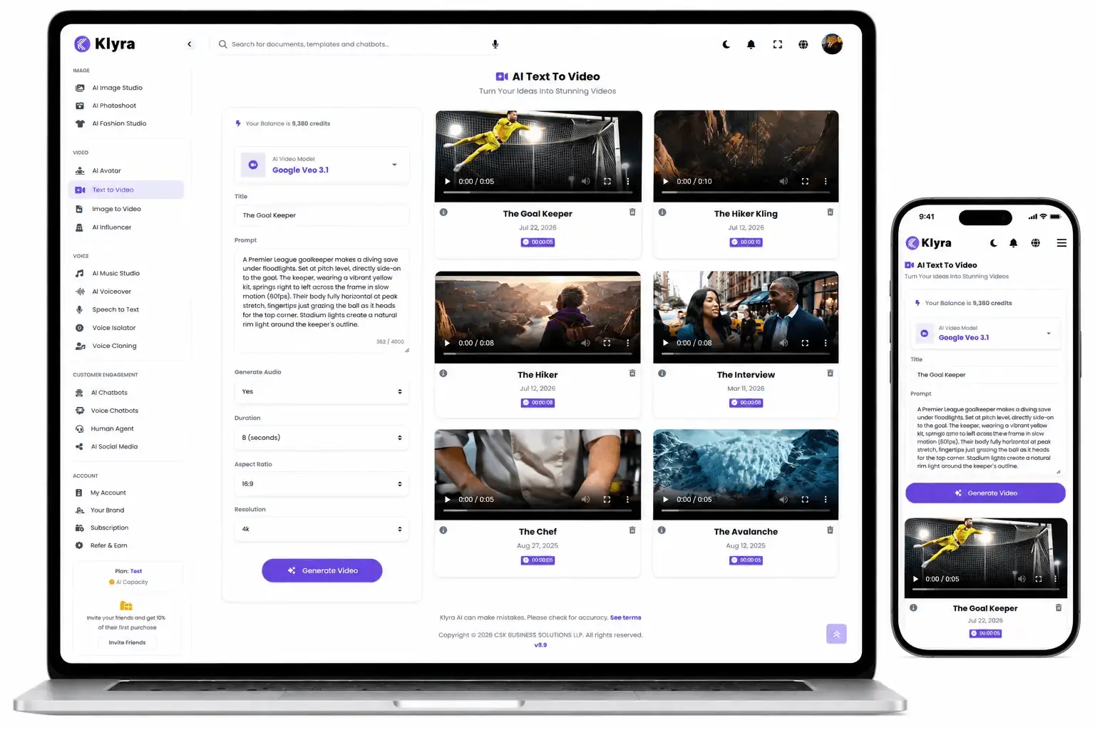 Screenshot 6 of Klyra AI