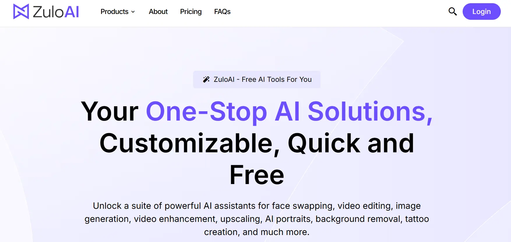 Screenshot 1 of ZuloAI