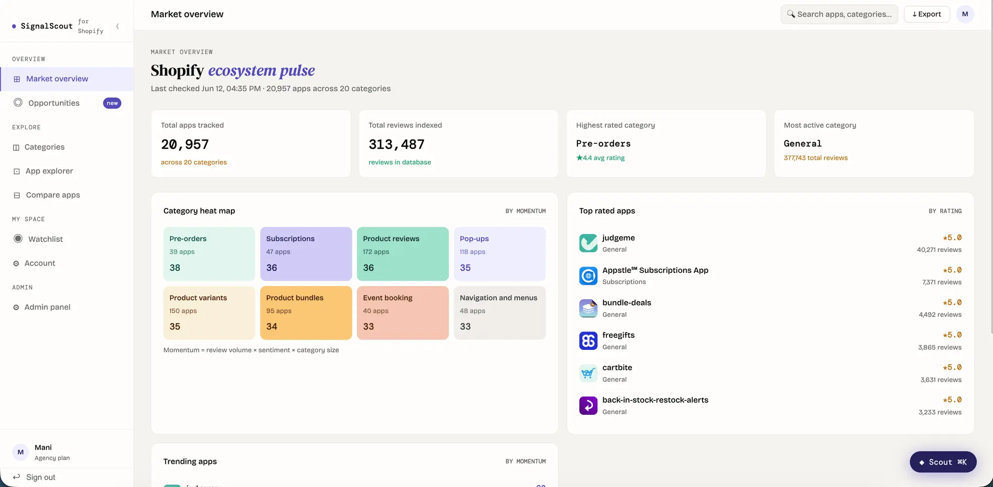 Screenshot 2 of SignalScout