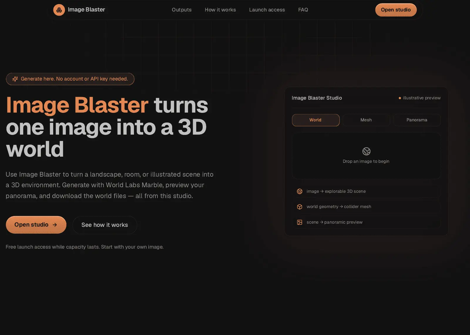 Screenshot 1 of Image Blaster