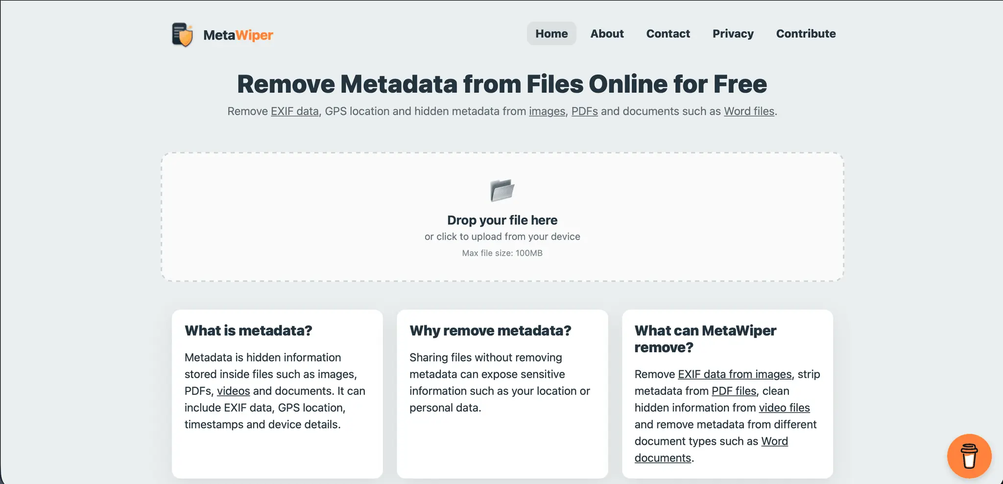 Screenshot 2 of MetaWiper