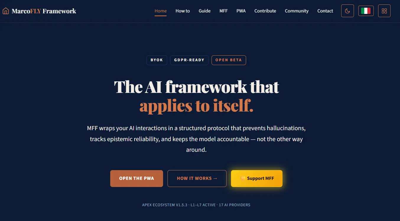 Screenshot 2 of MarcoFLY Framework