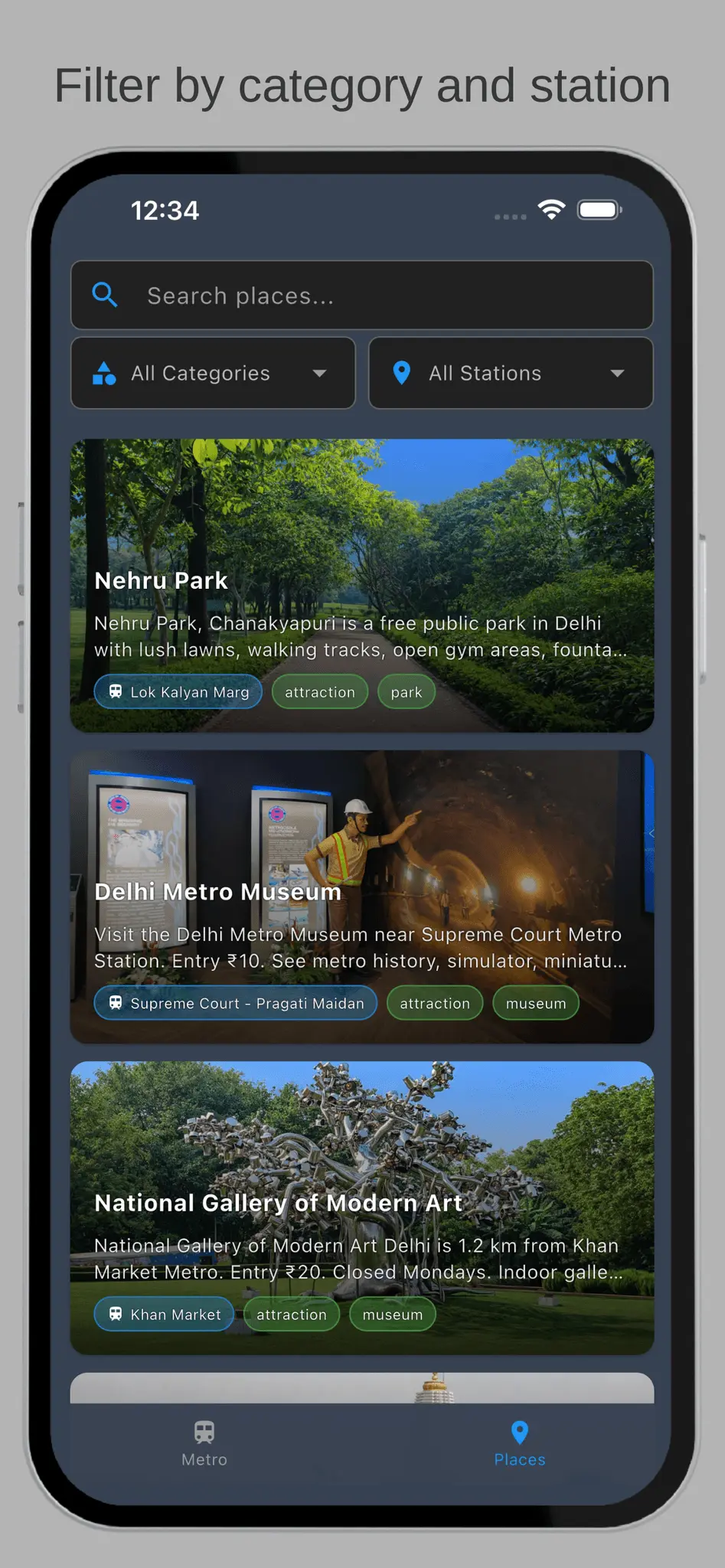 Screenshot 8 of Metro Between Stations – Delhi