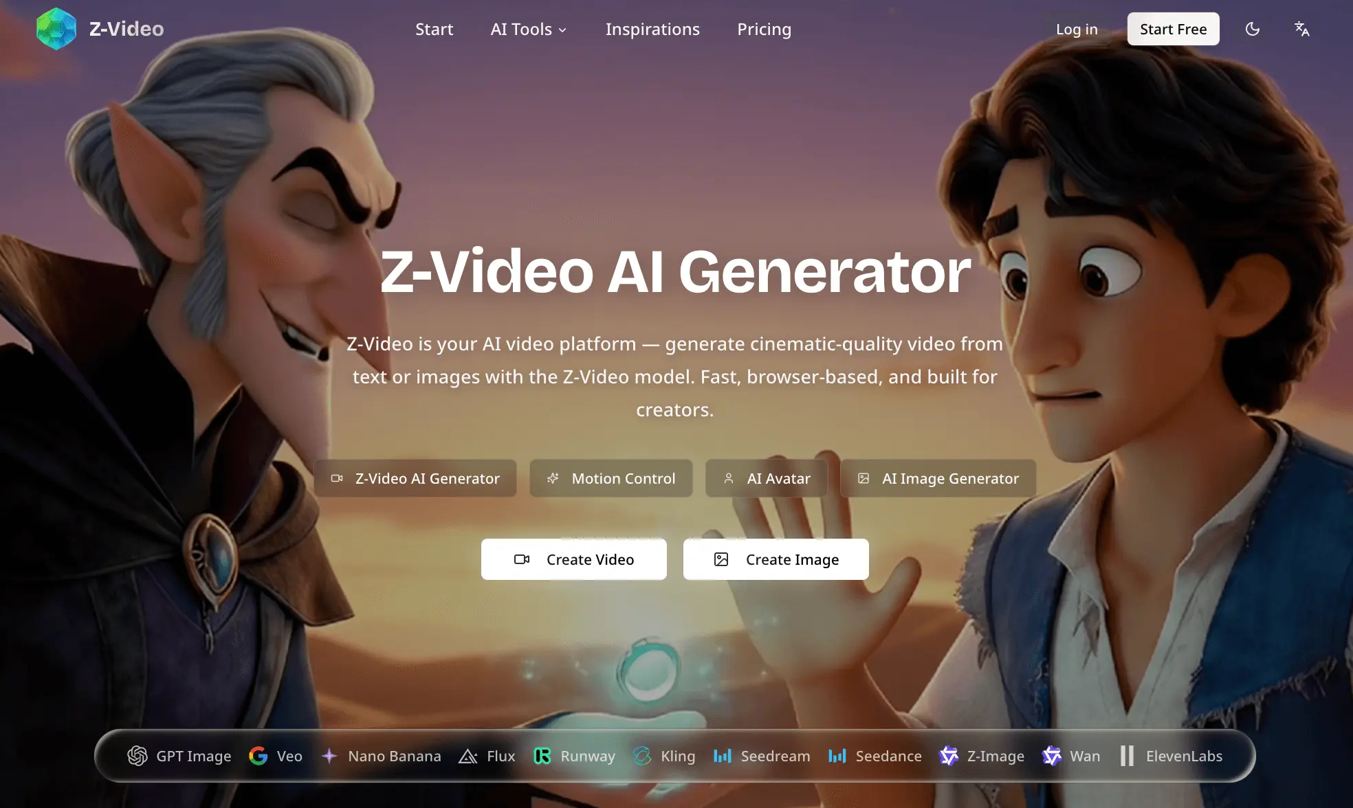 Screenshot 1 of Z-Video AI Generator