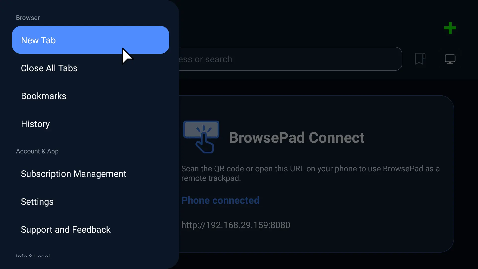 Screenshot 3 of BrowsePad