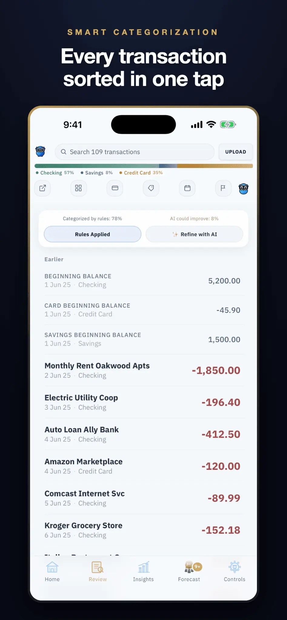 Screenshot 2 of MyBudgetNerd