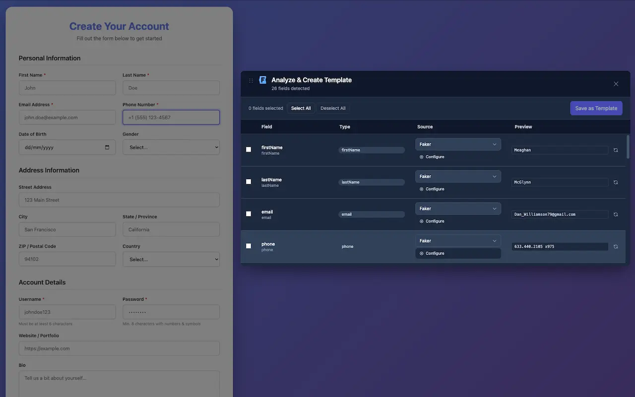 Screenshot 6 of FakerFill