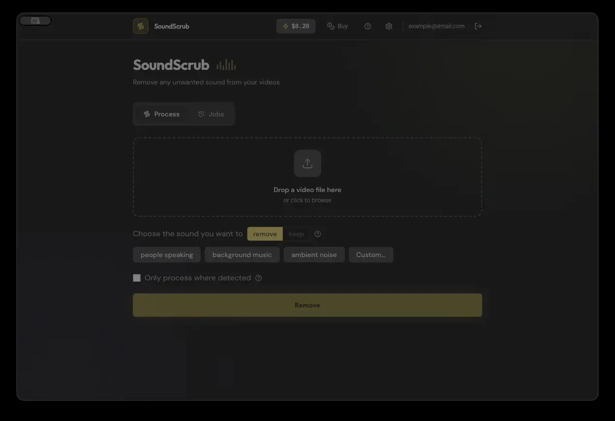 Screenshot 3 of SoundScrub