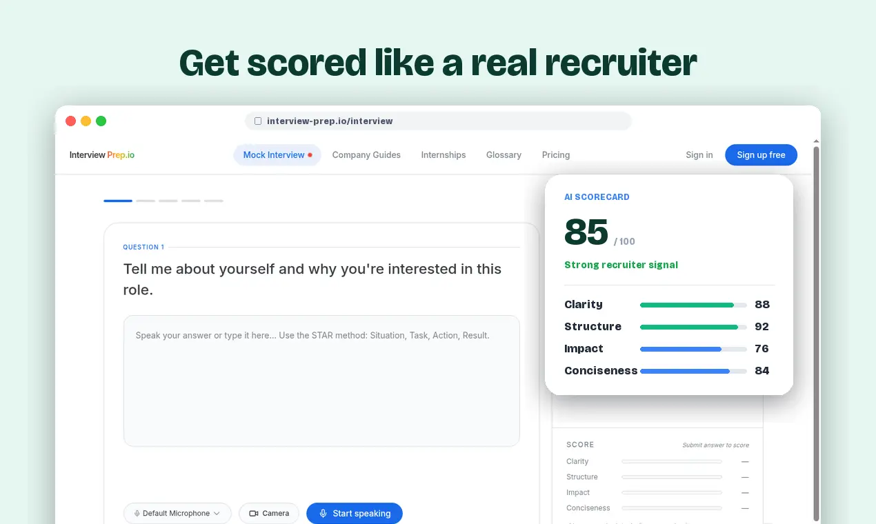Screenshot 5 of Interview Prep.io