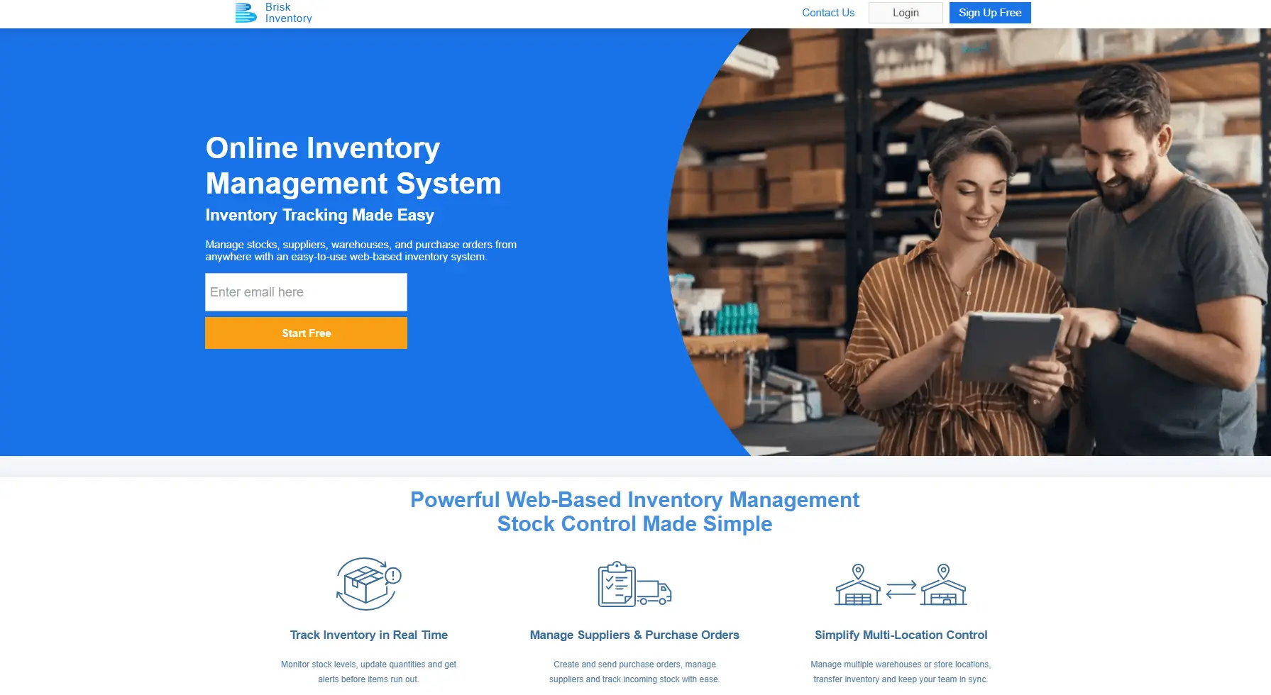 Screenshot 1 of Brisk Inventory