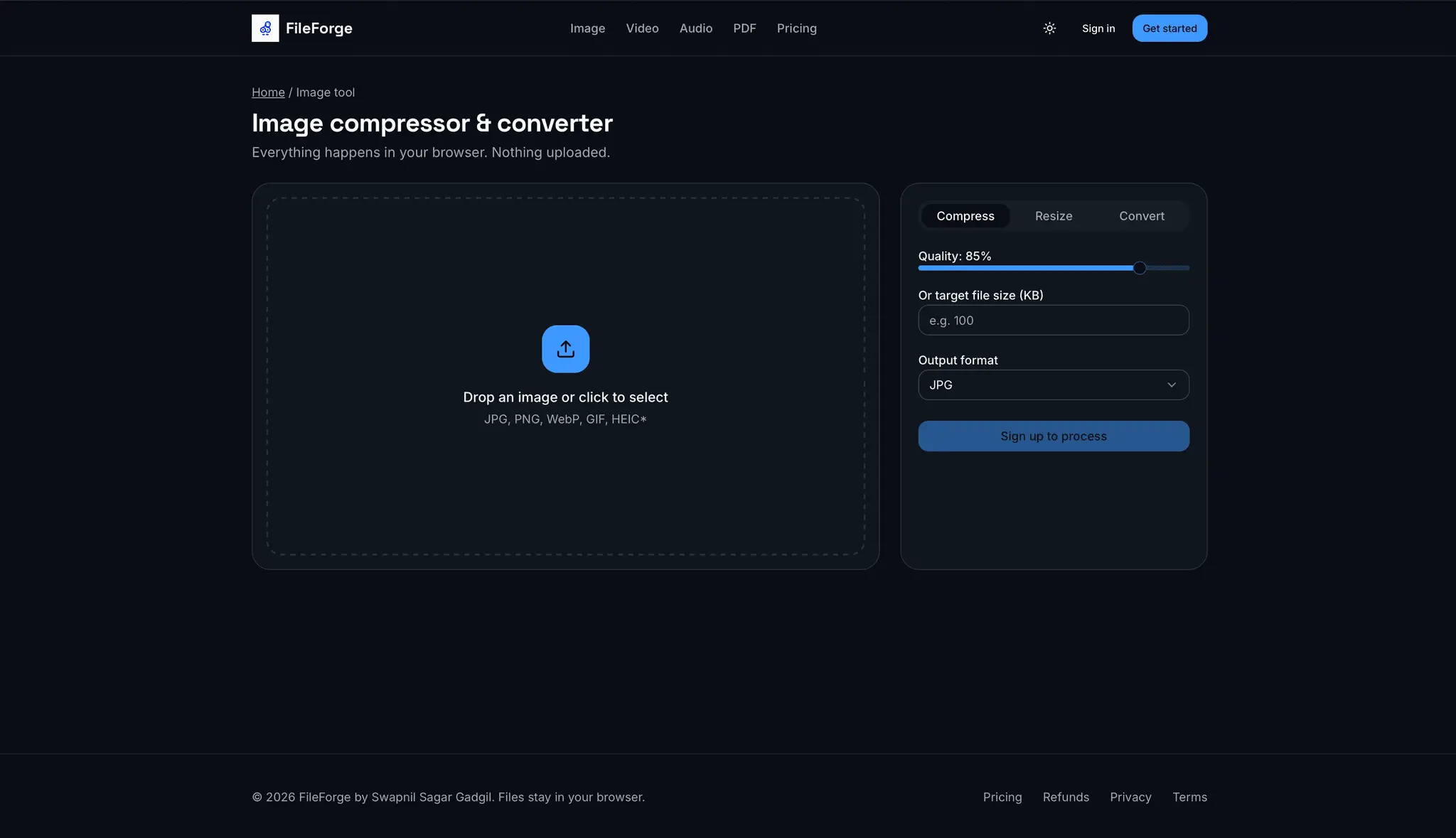 Screenshot 4 of FileForge