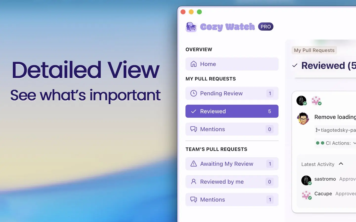 Screenshot 3 of Cozy Watch