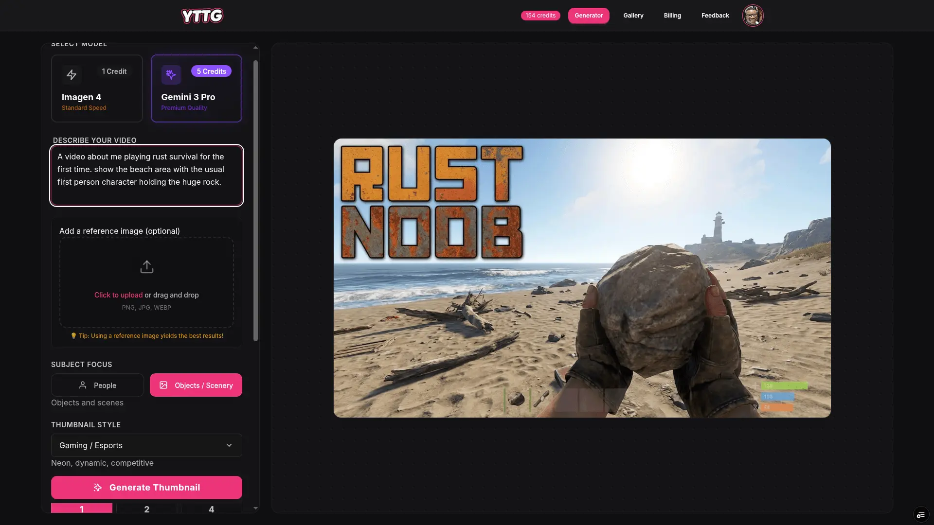 Screenshot 3 of YTTG - YouTube Thumbnail Generator