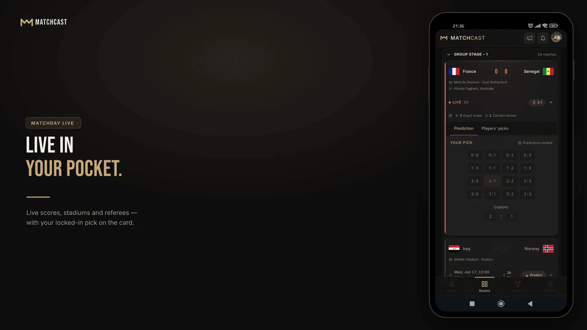 Screenshot 3 of Matchcast
