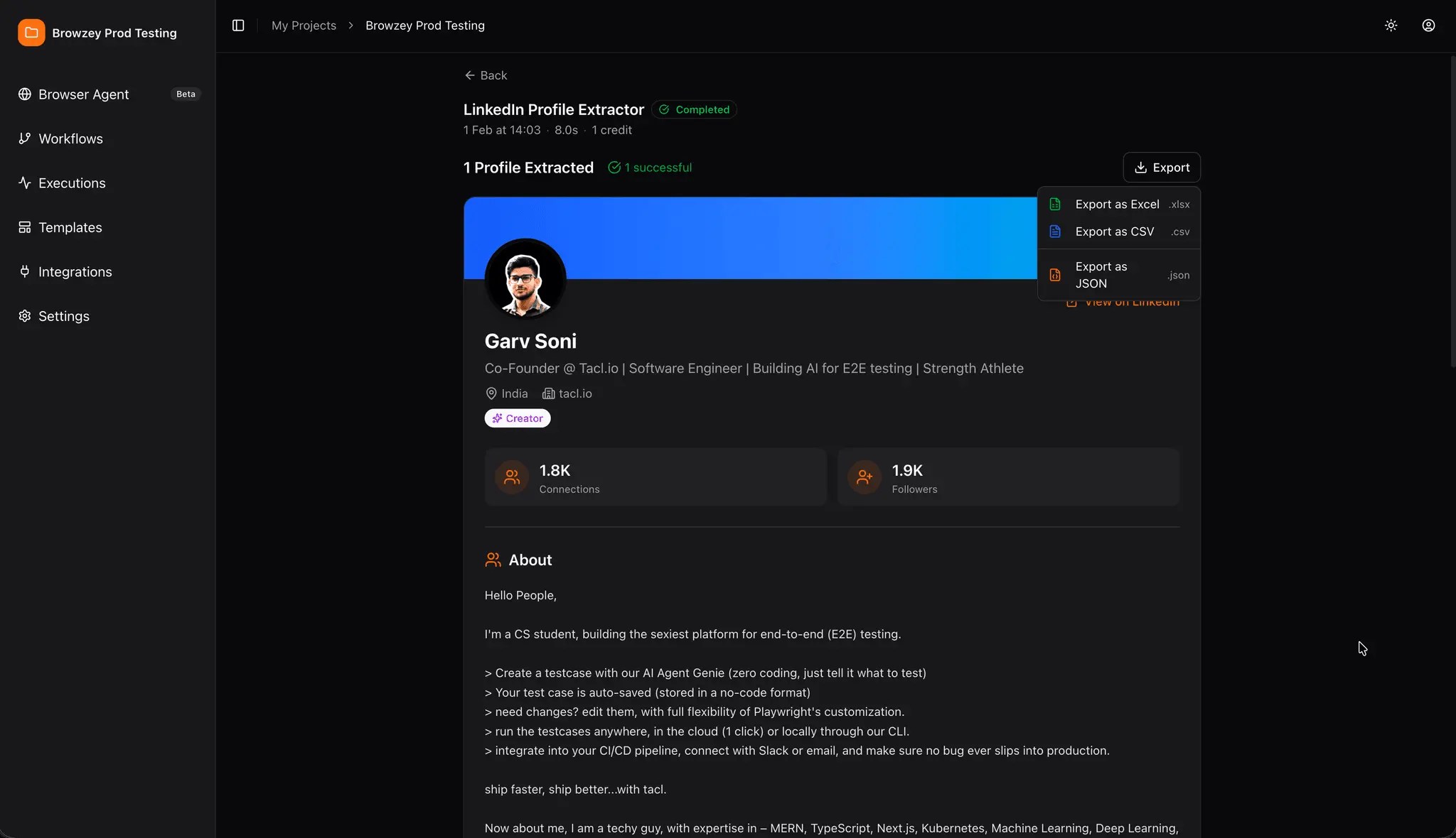 Screenshot 3 of Browzey