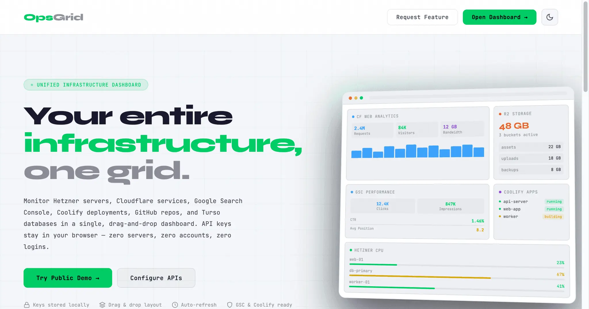 Screenshot 1 of OpsGrid