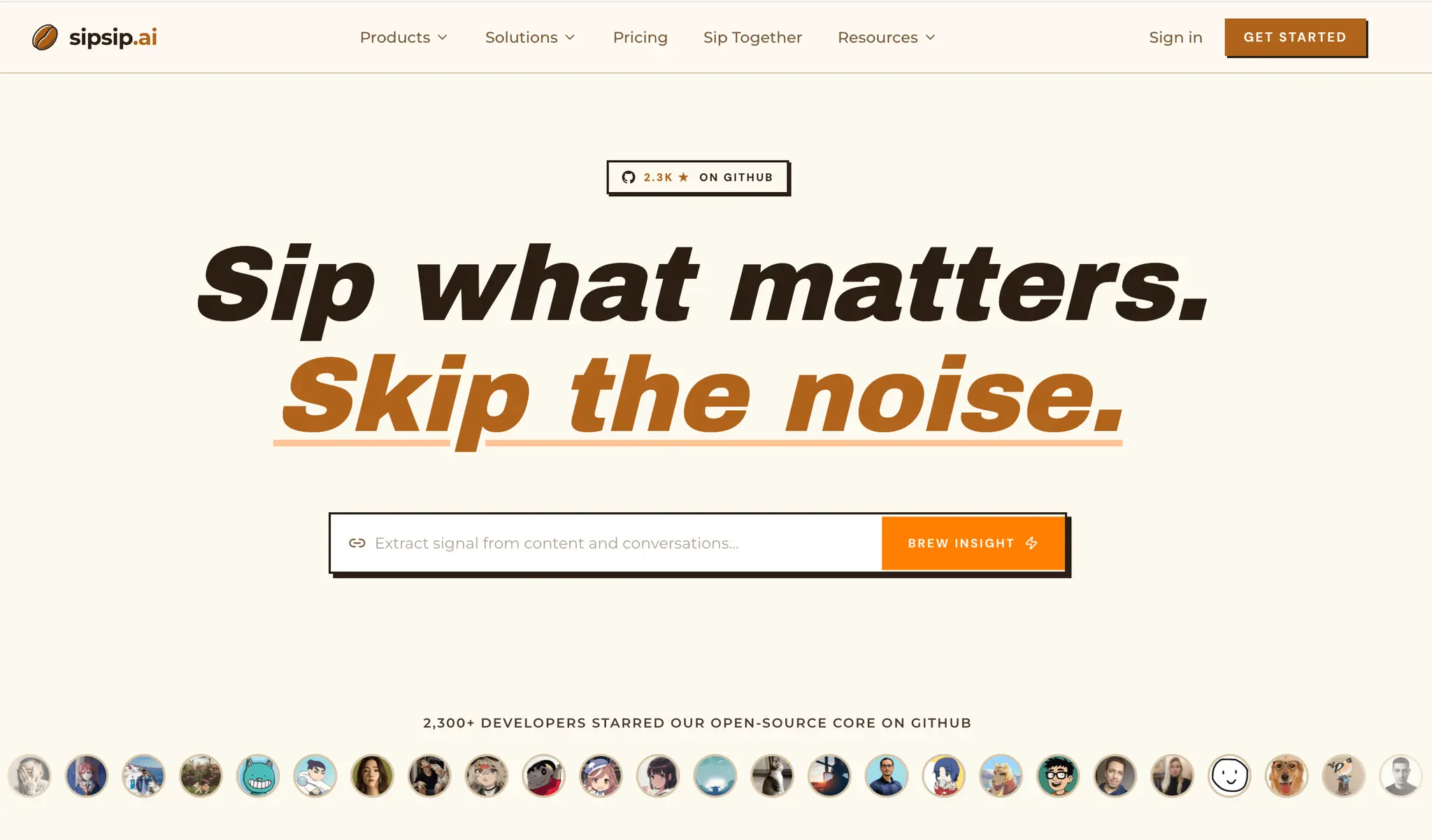 Screenshot 2 of sipsip.ai