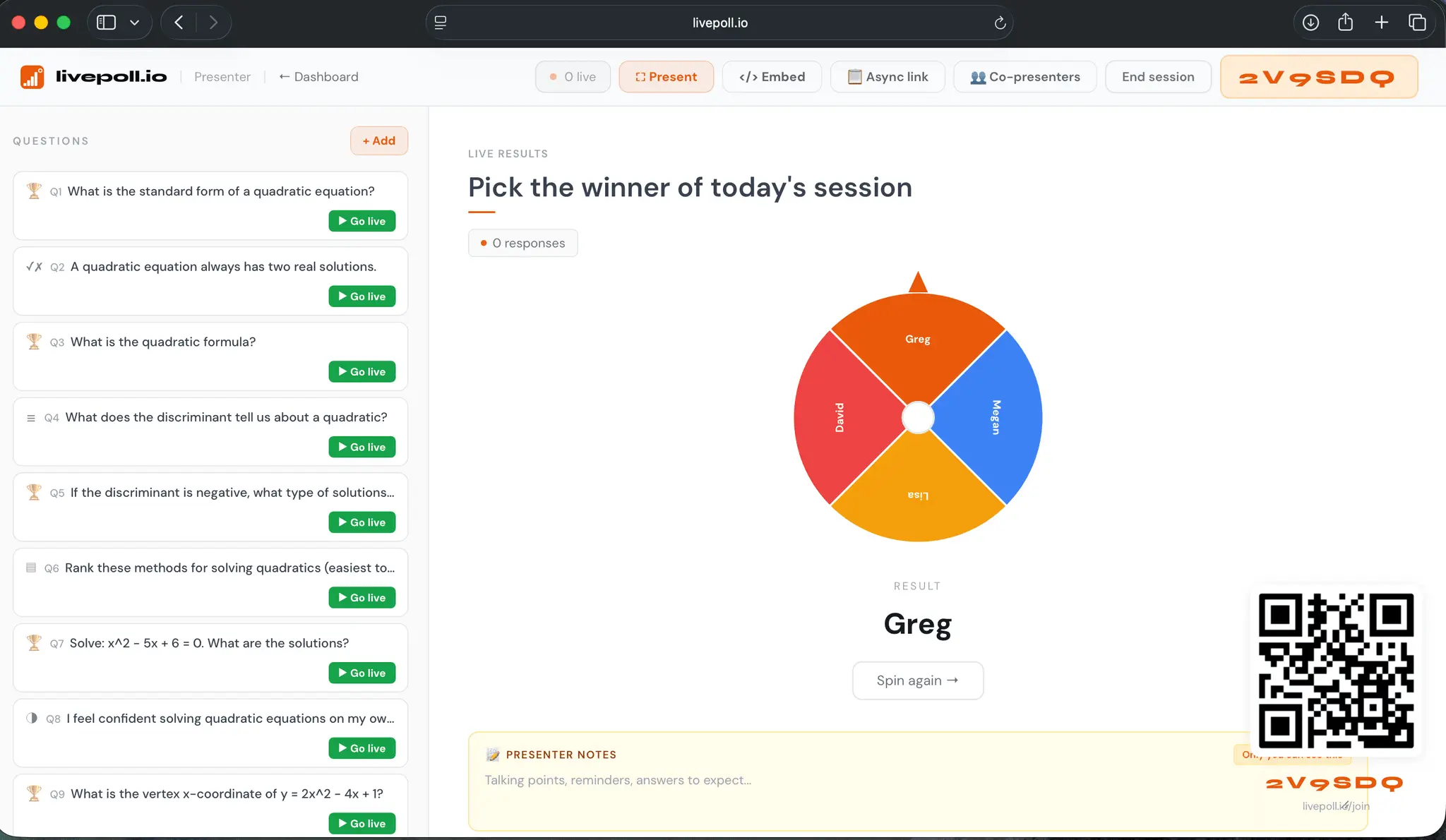 Screenshot 6 of livepoll.io