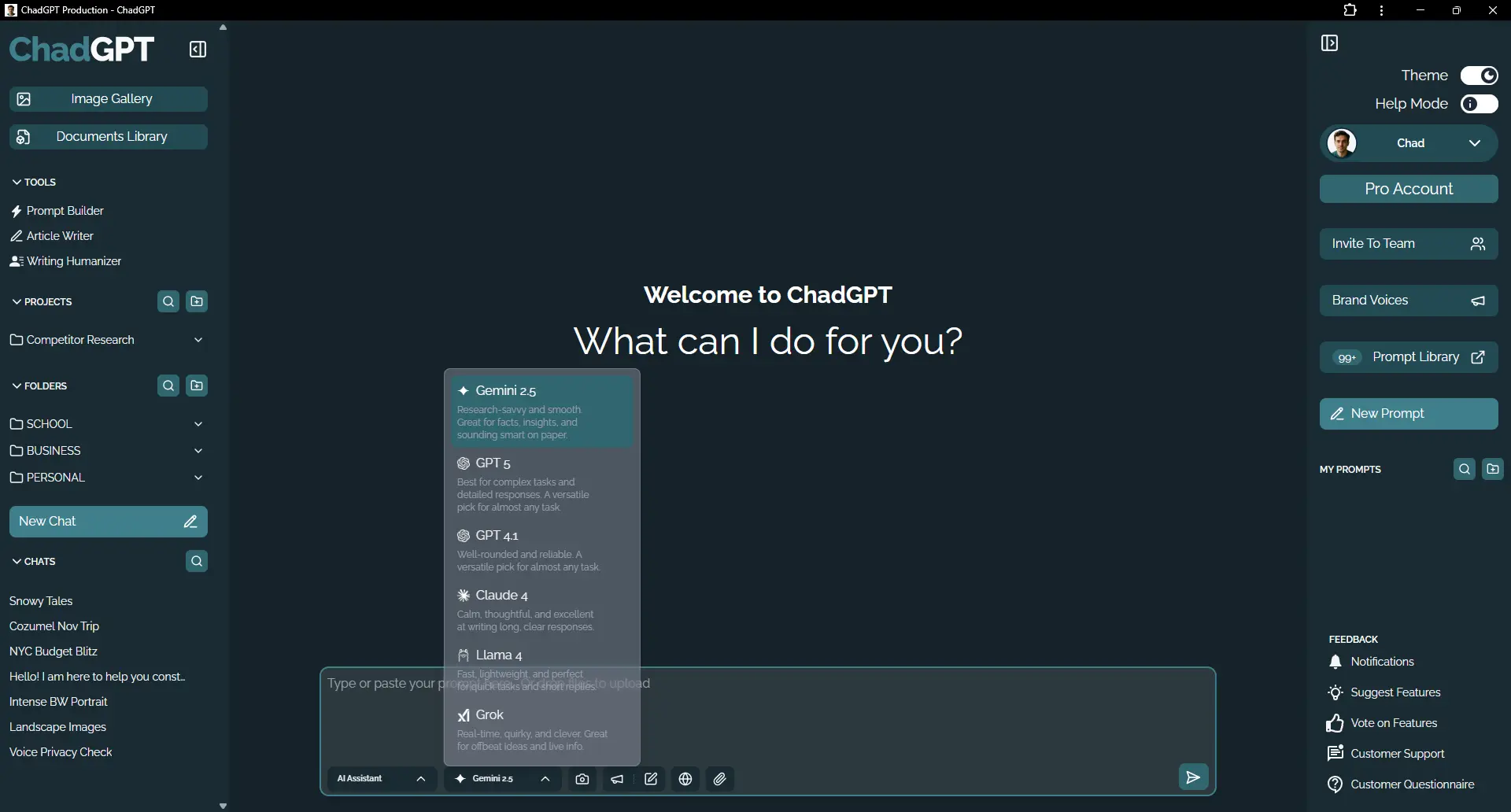 Screenshot 5 of ChadGPT