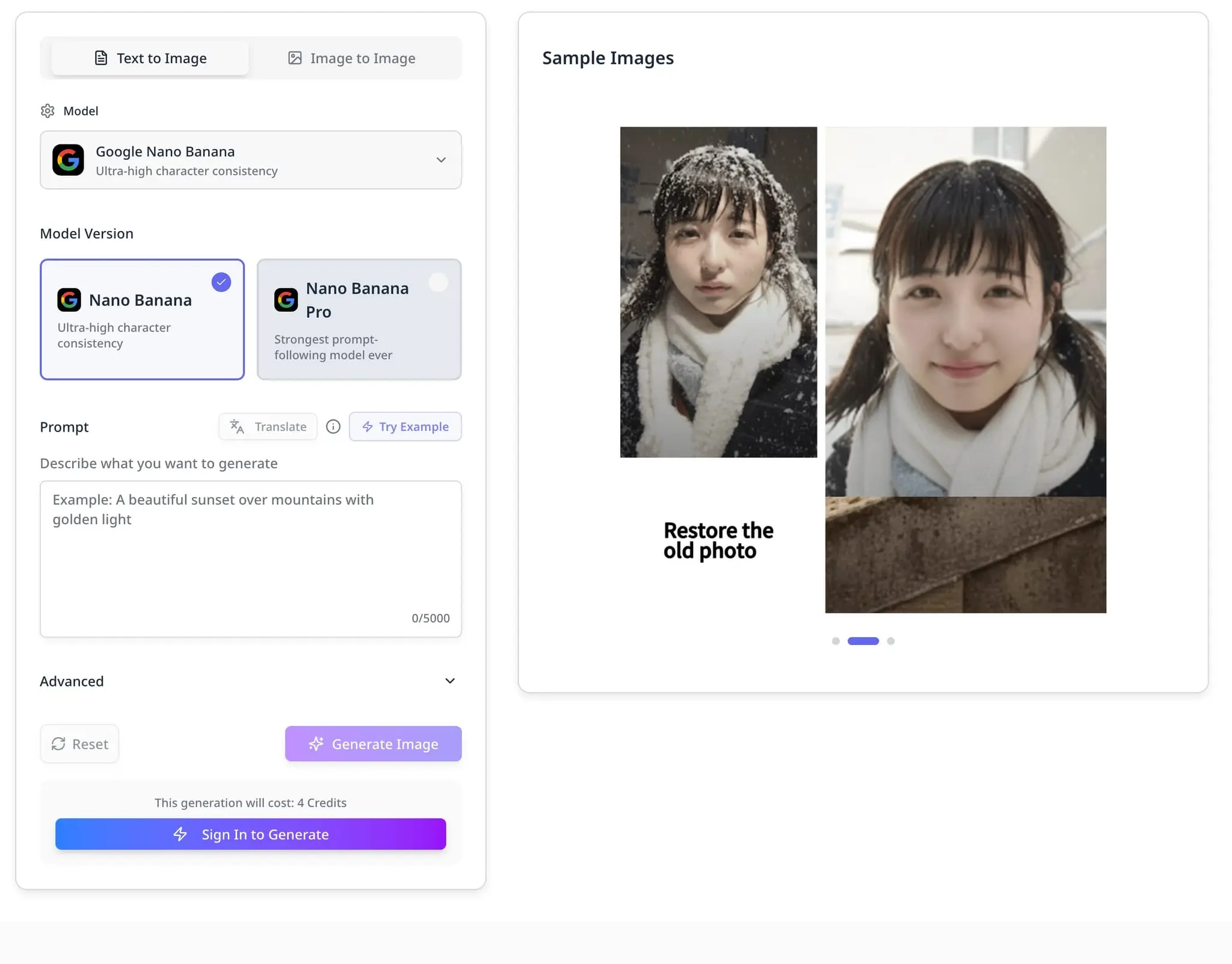 Screenshot 3 of Nano Banana Pro - AI Image Editor