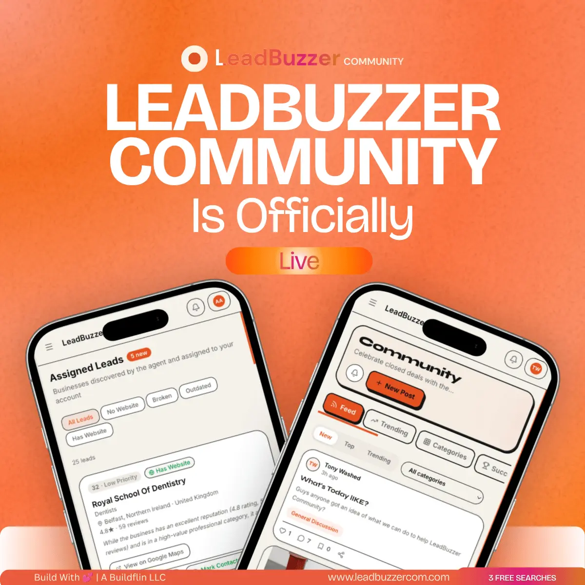 Screenshot 1 of LeadBuzzer