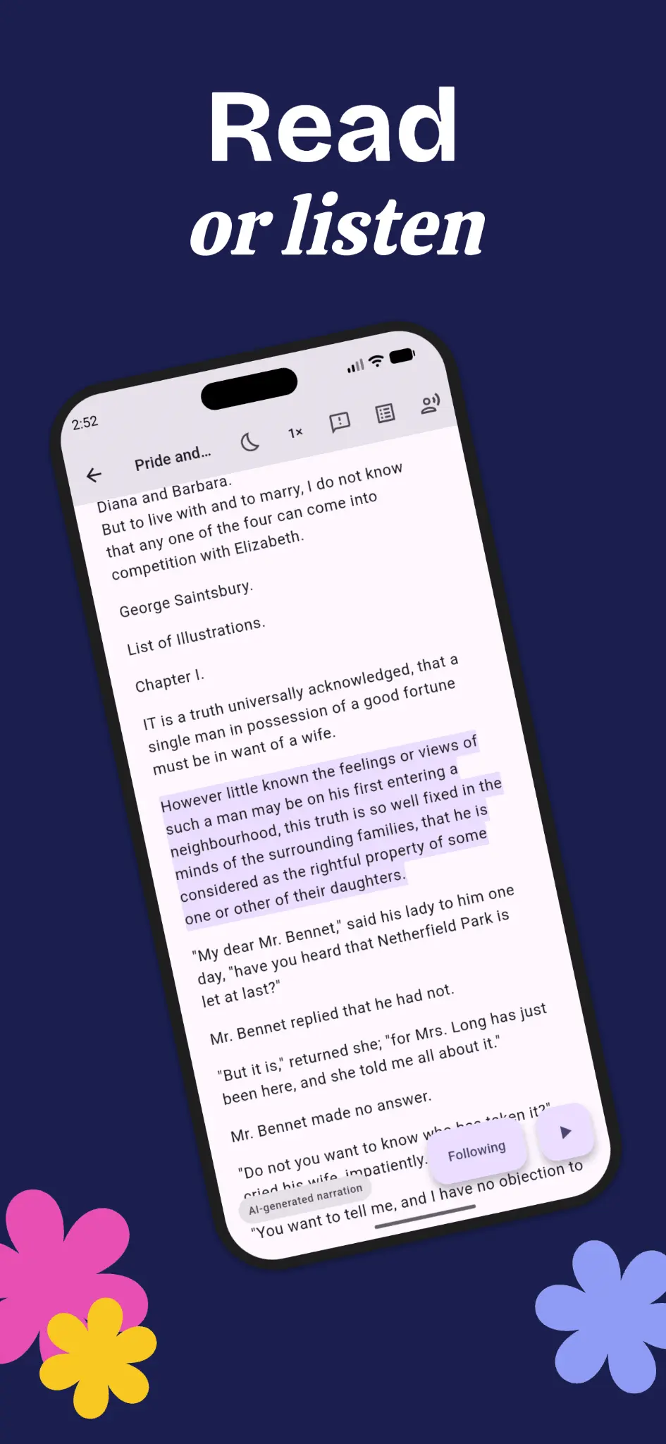 Screenshot 1 of Maryanne: read/listen ebook & PDF