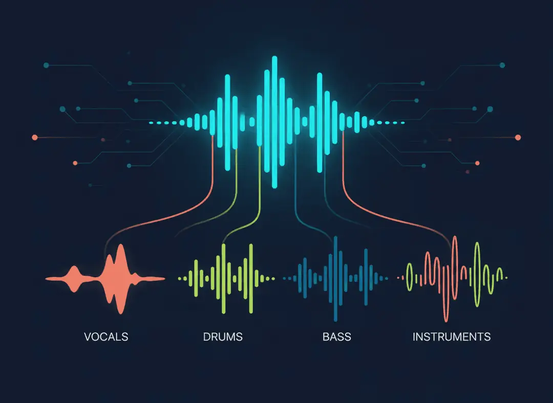 Screenshot 1 of  Voice Separator
