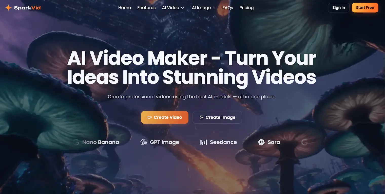 Screenshot 1 of SparkVid