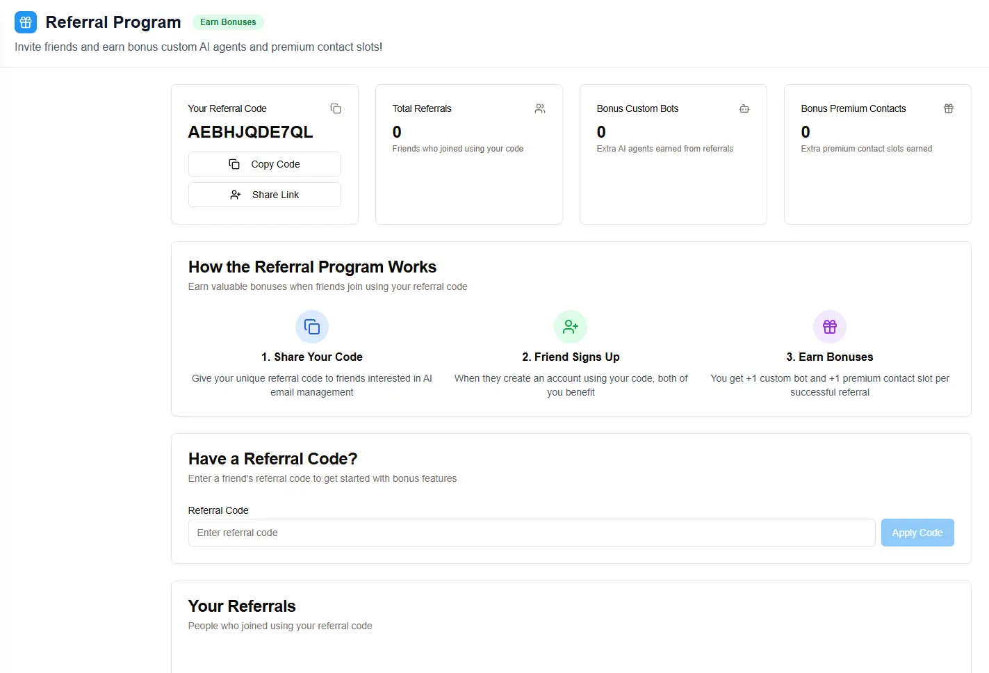 Screenshot 6 of AIEmailBots.com