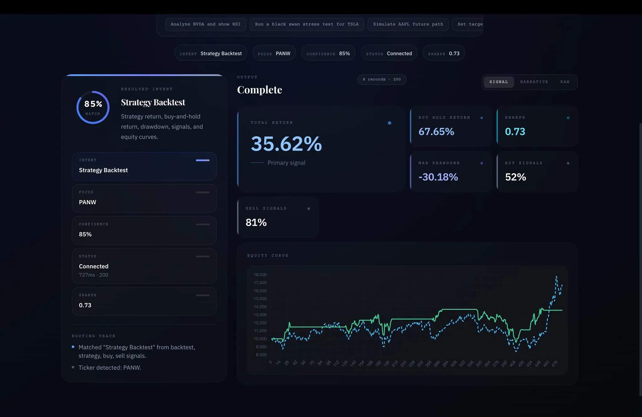 Screenshot 2 of Talos Command Layer
