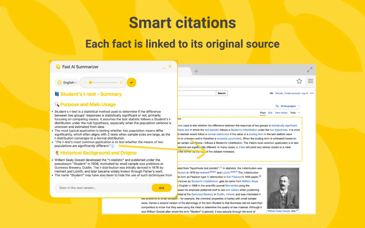 Screenshot 4 of Fast AI Summarizer ext