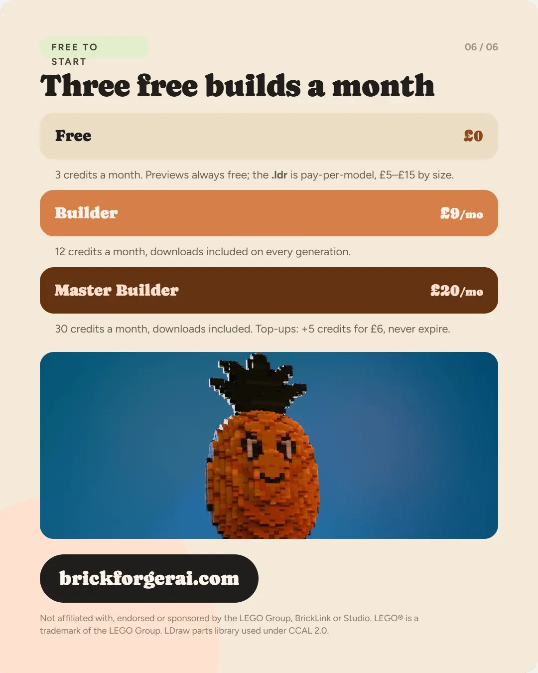Screenshot 6 of BrickForgerAI