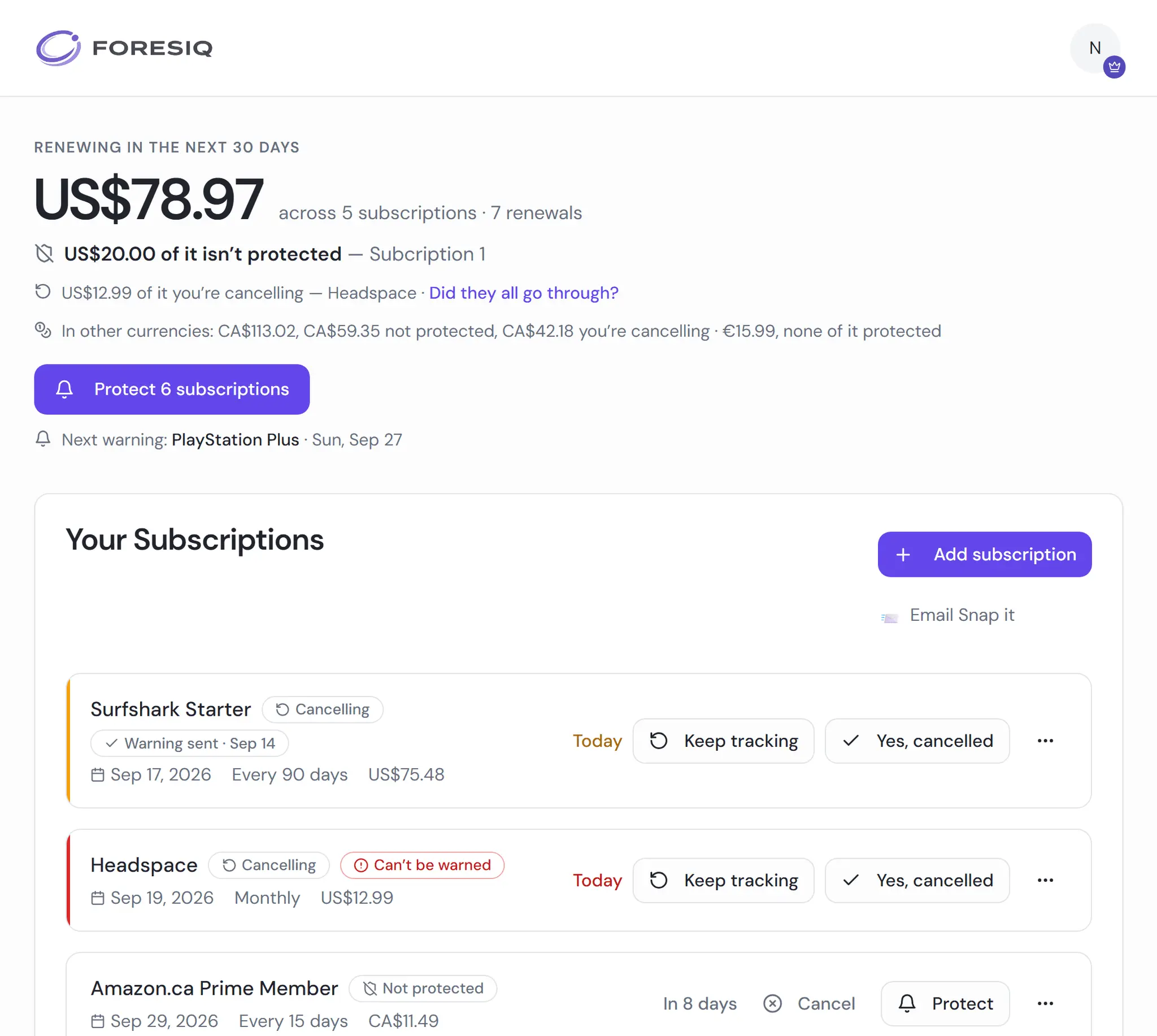 Screenshot 6 of ForesIQ