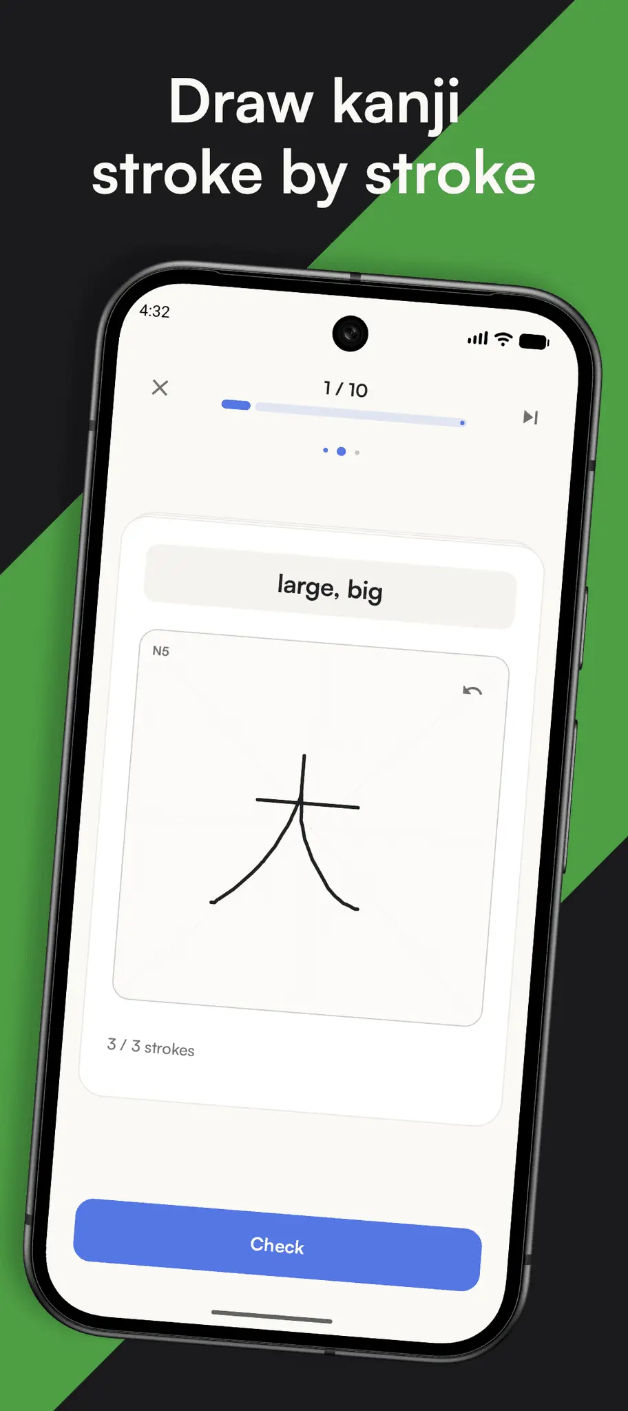 Screenshot 3 of Kanjiru: Learn to Write Kanji