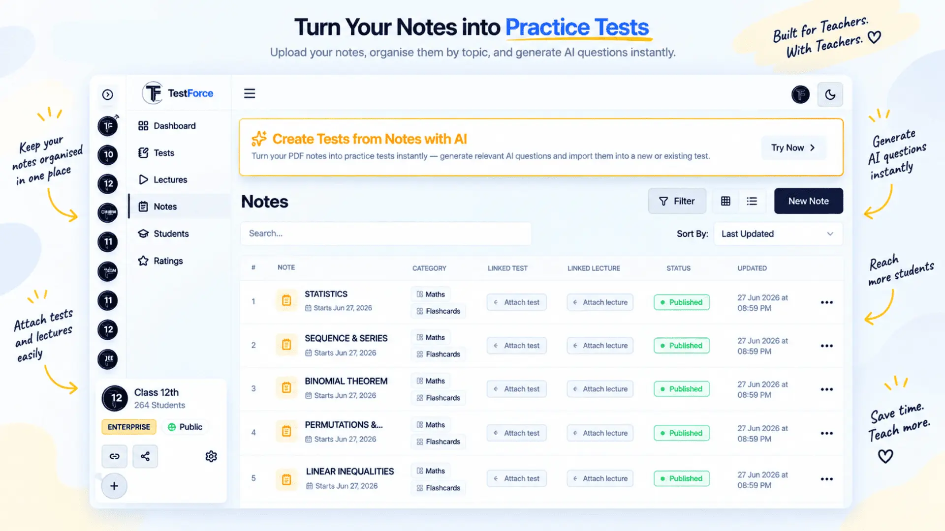 Screenshot 2 of TestForce Teacher