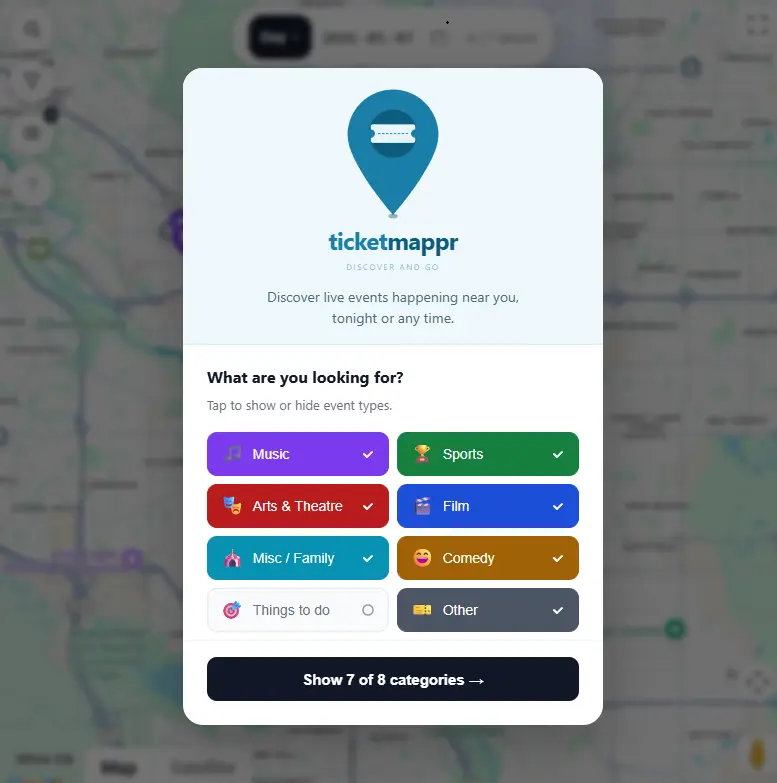 Screenshot 6 of TicketMappr