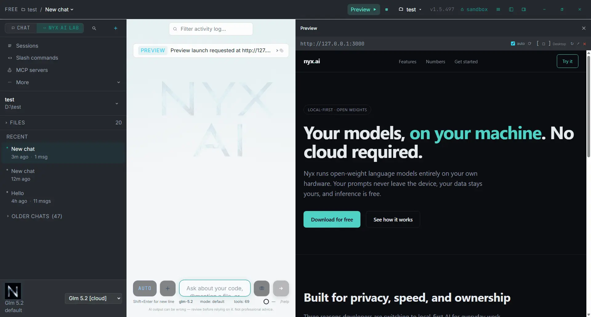 Screenshot 9 of NYX AI