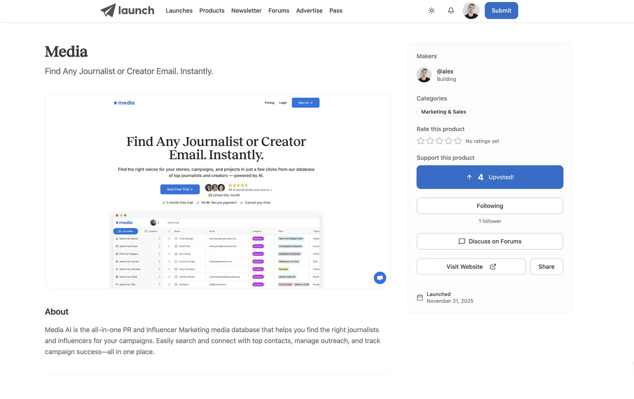 Screenshot 1 of Launch