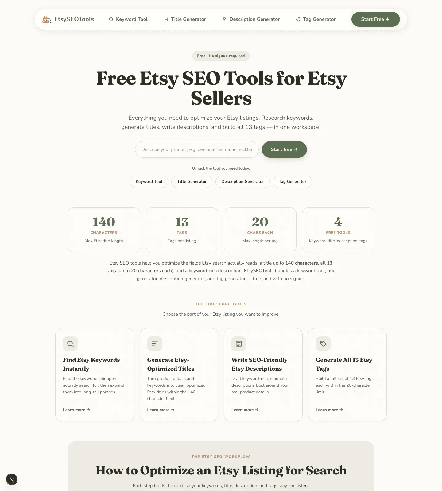 Screenshot 5 of EtsySEOTools