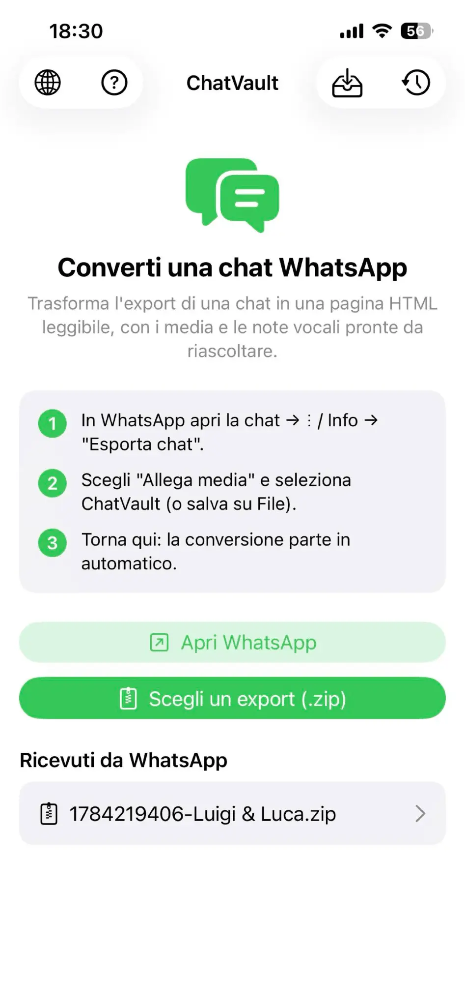 Screenshot 4 of ChatVault