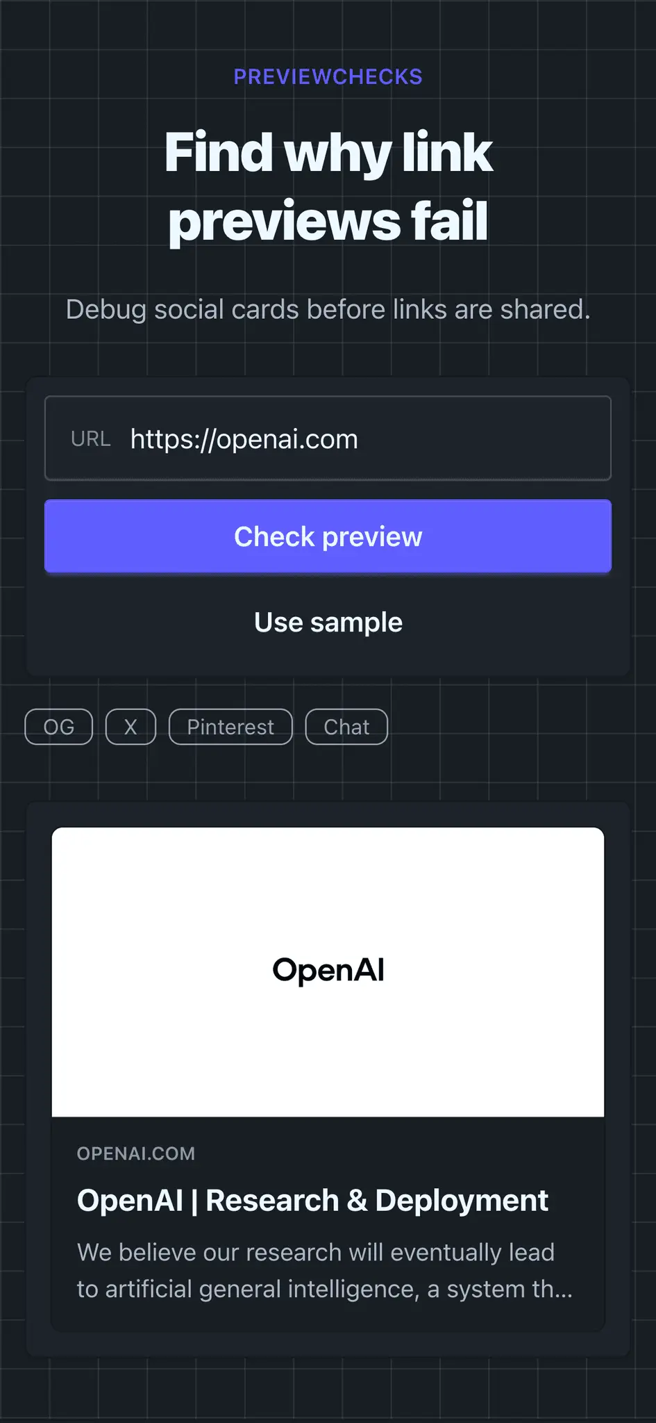 Screenshot 2 of PreviewChecks