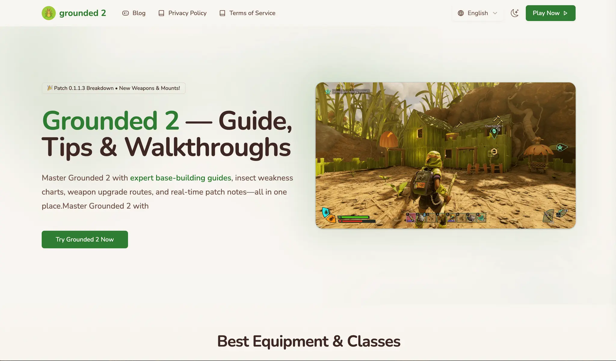 Screenshot 1 of Grounded 2 Companion: Guides, Tips & Bui