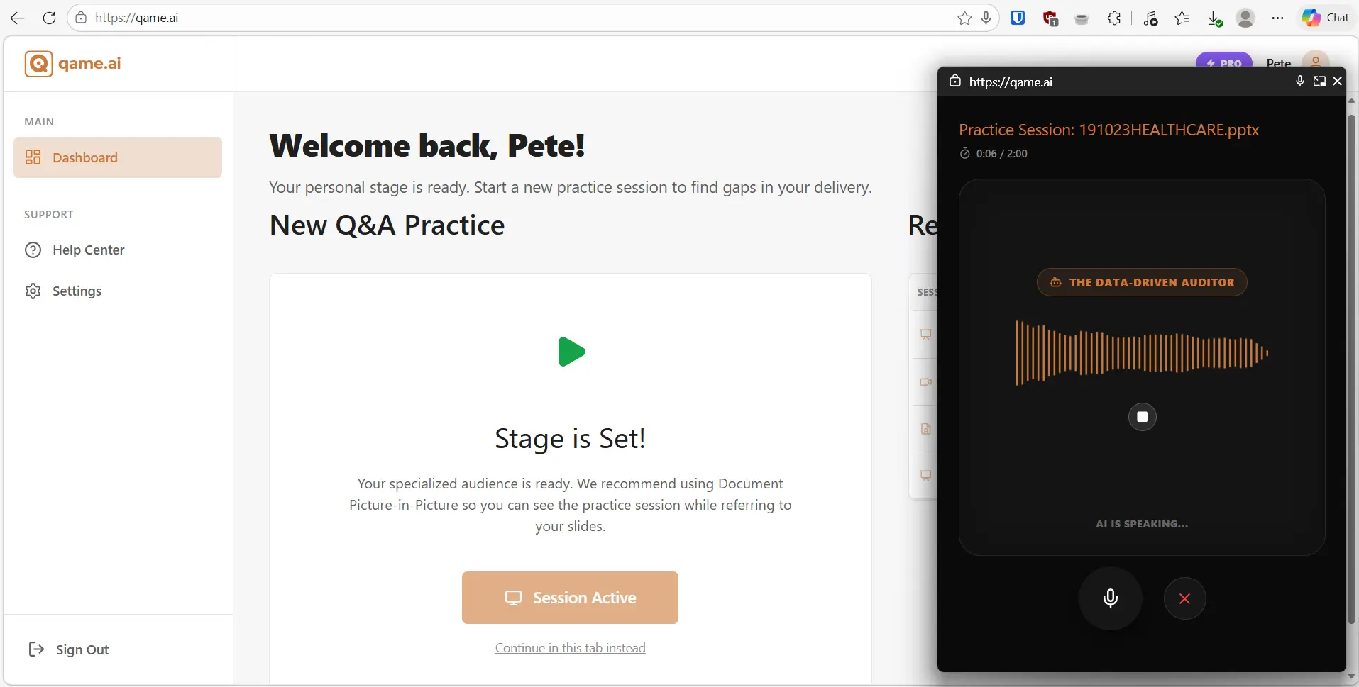 Screenshot 4 of qame.ai