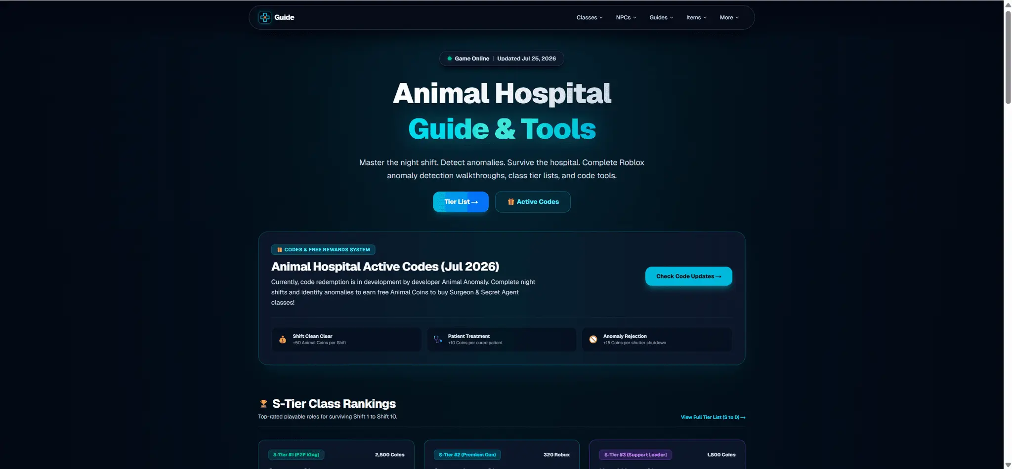 Screenshot 2 of Animal Hospital Roblox Guide