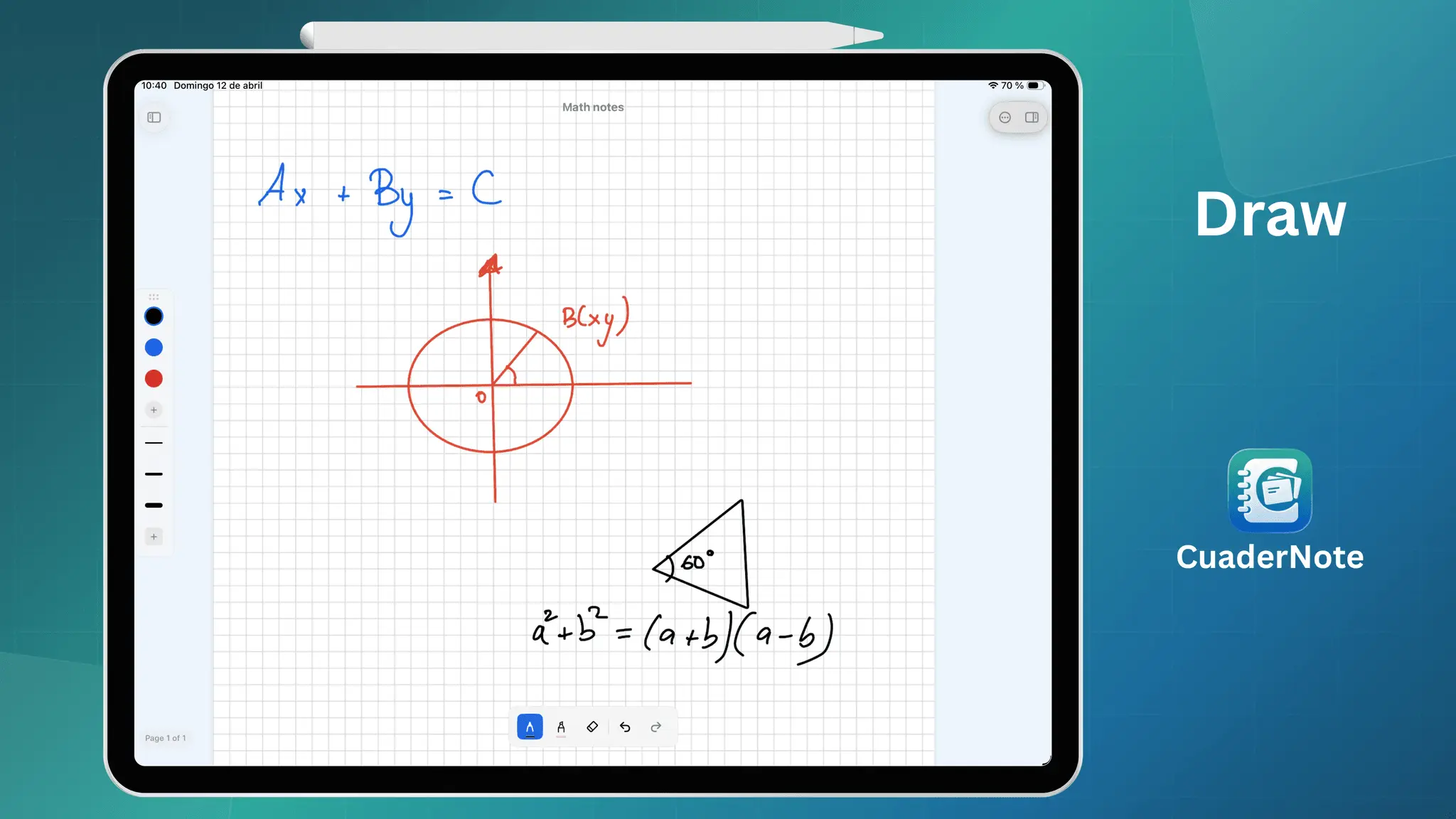 Screenshot 1 of CuaderNote
