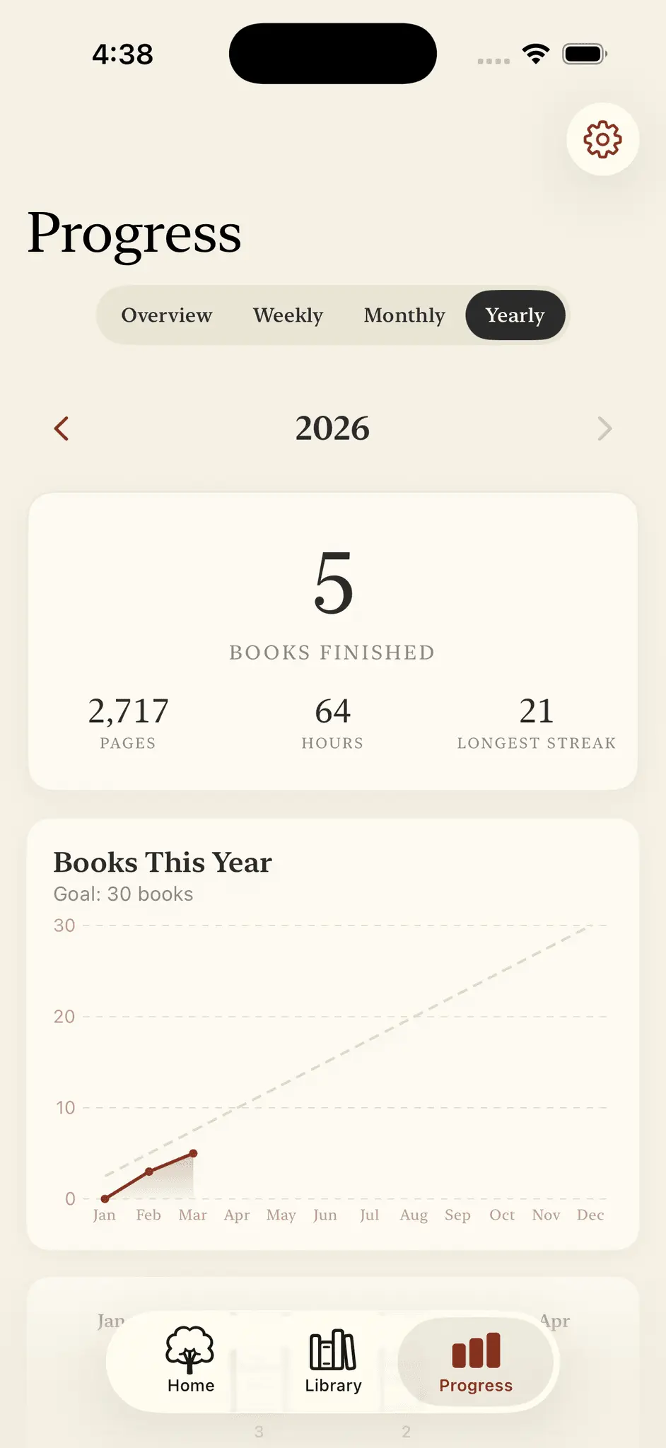 Screenshot 7 of Nous: Reading Tracker