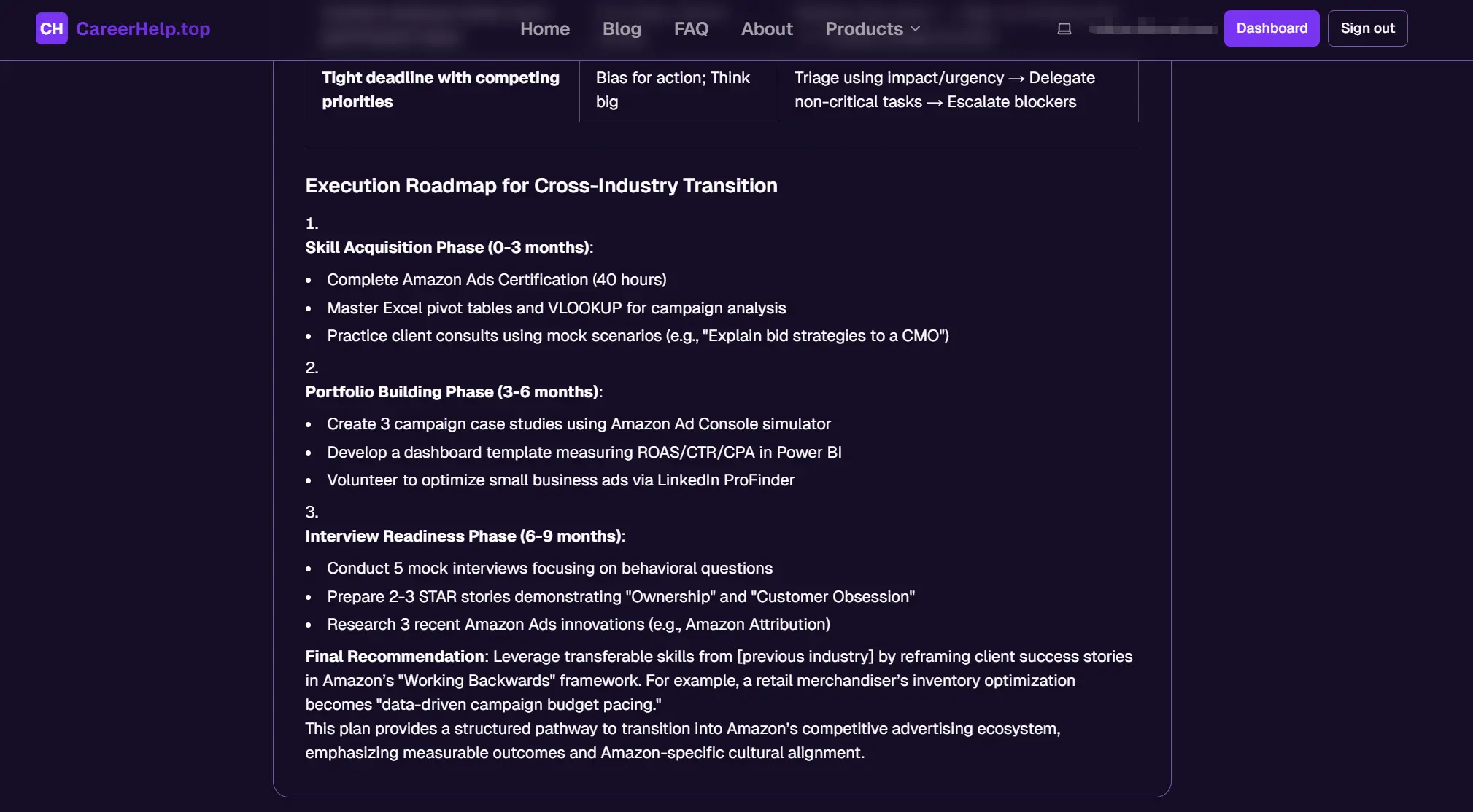 Screenshot 1 of CareerHelp